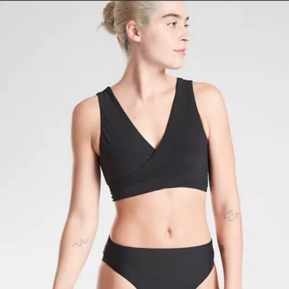 Athleta Shirred Convertible Bikini Top - Picture 6 of 8